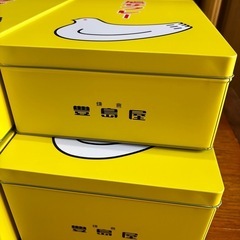 鳩サブレ　空缶
の画像