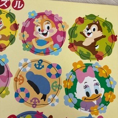 絵あわせパズル　ディズニー　ベビー　キッズ　1歳　2歳　3歳の画像