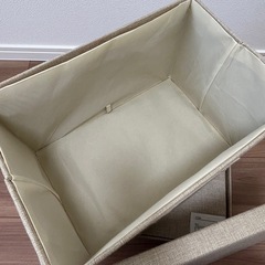 【4つセット】ニトリ ふたつき収納ボックスの画像