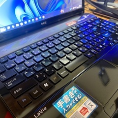 ノートパソコン NEC LaVie Windows11 24H2 CPU i7-2670QM メモリ8GB SSD128GB Office2021 Blu-ray  BIOSアップデート済みの画像