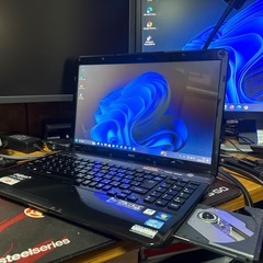 ノートパソコン NEC LaVie Windows11 24H2 CPU i7-2670QM メモリ8GB SSD128GB Office2021 Blu-ray  BIOSアップデート済みの画像