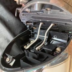 サンヨー　スチームアイロン　ダークグレーの画像