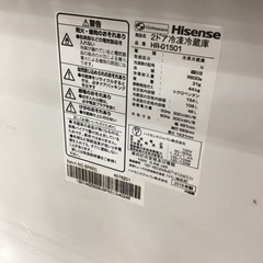 【トレファク神戸新長田店 買取/販売】取りに来られる方限定！Hisenseの2ドア冷蔵庫2018年製のご紹介です！の画像