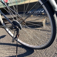 【中古】お買い物用 一般自転車 カゴ付きの画像