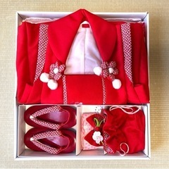 七五三のお祝着 3才用被布セット【小町】の画像