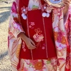 七五三のお祝着 3才用被布セット【小町】の画像