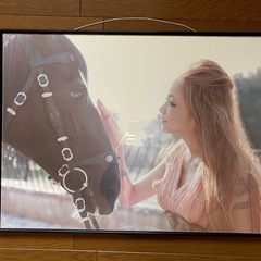 安室奈美恵　Ｂ2サイズポスター　額縁付き の画像