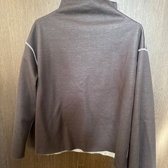 【美品】Gauze♯  ２WAY プルオーバー スウェット ボアの画像
