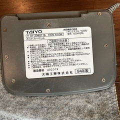 ＊お取引中＊ホットカーペット 2畳 太陽工業の画像