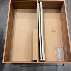 無印良品　ベッドフレーム下収納×2の画像