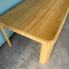 折りたたみ　木製机の画像