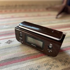 Pioneer デザインコードレス電話機　レトロモダン　美品の画像