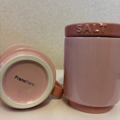 Francfranc マグキャニスター ソルト＆シュガーの画像