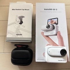 インスタ360 GO3 ロードバイク用品　ナイキシューズの画像