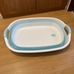 【決まりました】折りたたみタライ　ベビーバス　ペットバスの画像