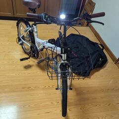 【美品】折りたたみ自転車の画像