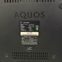 32型　SHARP lc-32d10 リモコン付きの画像