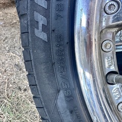 軽自動車15インチアルミホイールの画像