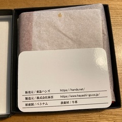 paccapaccaコンパクト二つ折財布の画像