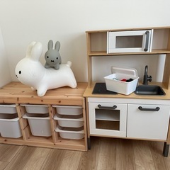 IKEAキッチン、おもちゃ箱等セット