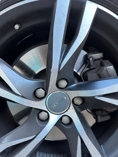 【輸入タイヤ 225/45R18】夏タイヤ 4本【VW パサート オールトラック 純正ホイール RONAL製 18インチ 8J5HPCD112+40】　(VTE240)クレジットカード QR決済可能 フォルクスワーゲン（Volkswagen） VW ゴルフオールトラック 純正 18