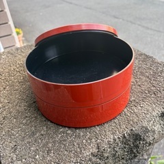 重箱直径18cm深さ4cmの2段の画像
