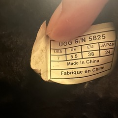 UGG ムートンブーツ　24の画像