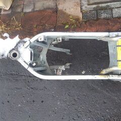 NSR50 中期フレーム＆スイングアームの画像