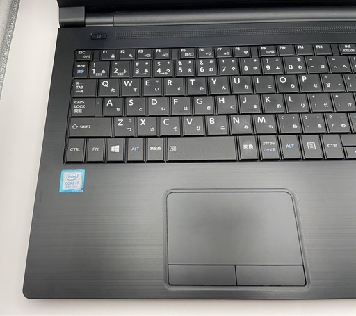 ノートPC/黒/i7/8GB/SSD512GB/Office2024/東芝