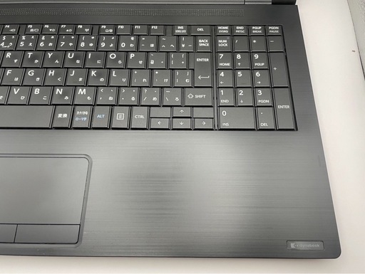 ノートPC/黒/i7/8GB/SSD512GB/Office2024/東芝