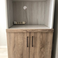 【美品】食器棚 ナフコ 2025年購入 美品の画像