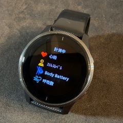 GARMIN(ガーミン) VenuGPSスマートウォッチ　箱、説明書、充電器付きの画像