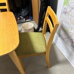 ニトリ　ダイニングチェア 2脚セットの画像