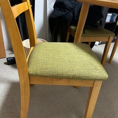 ニトリ　ダイニングチェア 2脚セットの画像