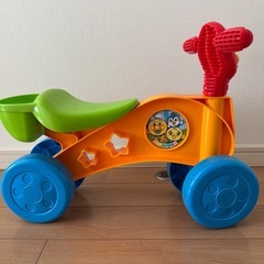 アンパンマン　室内用　三輪車の画像
