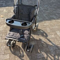 二人乗りベビーカーの画像