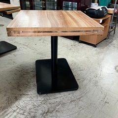 I2512-182 スクエア バタフライテーブル 汚れあり 中古の画像