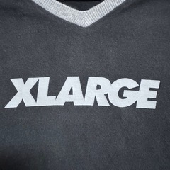 XLARGE キッズ VネックロングTシャツ 110の画像