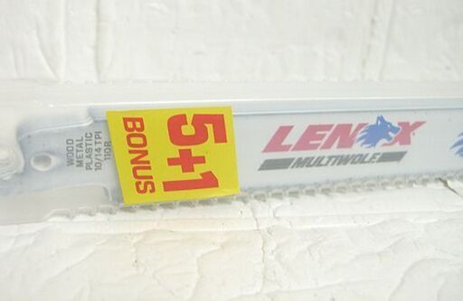 新品 LENOX バイメタルセーバーソーブレード 300mm 6枚入 8セット 計48枚 LXJP110RP レノックス レシプロソー 札幌市 白石店 新品 LENOX バイメタルセーバーソーブレード 300mm 6枚入 8セット 計48