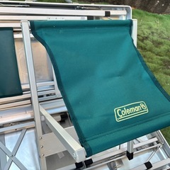 コールマン　テーブル　6人イスセット  の画像
