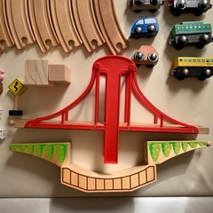 木製レール 車両セット brio 互換性 ikeaの画像