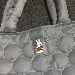 未使用★ミッフィ　キルティングトートバッグの画像