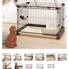 もっとお掃除簡単ペットサークル 90-60 の画像