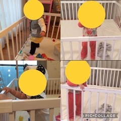 【お取引中】ベビーサークルの画像