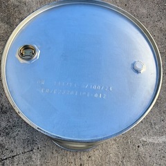 洗浄済みドラム缶 シルバー 直接引き取り 200L 泉大津市 堺市の画像