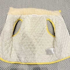 モンポケ ボアフリースベスト 80cmの画像