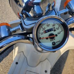 福岡　原付50　クレアースクーピー　４スト！シート破れなし！通勤通学！格安！その他バイクありの画像
