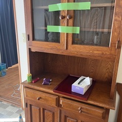 木製キャビネットの画像