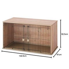 両開き　ペットケージの画像