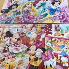 ディズニー　パズル＆英語本の画像
